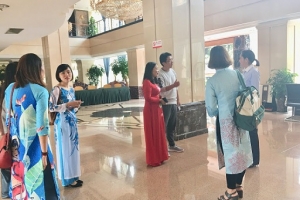 Những dấu ấn trong chuyến công tác của Trường Đại học Khoa học Thái Nguyên tại Học viện Hồng Hà (Trung Quốc)