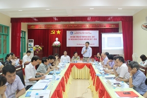 Trường Đại học Khoa học tổ chức Hội nghị tổng kết năm học 2016-2017 và triển khai kế hoạch công tác năm học 2017-2018