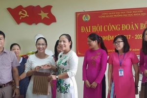 Đại hội công đoàn khoa Văn - xã hội thành công tốt đẹp