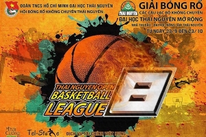 Đội tuyển bóng rổ Đại học Khoa học tham gia giải bóng rổ không chuyên Đại học Thái Nguyên năm 2017