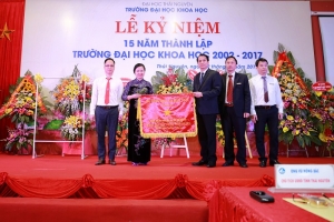 Ấn tượng Lễ kỷ niệm 15 năm ngày thành lập Trường Đại học Khoa học