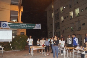 Chương trình truyền thông “Phân loại rác, giảm thiểu túi nilon để bảo vệ môi trường” cho sinh viên ký túc xá Trường Đại học Khoa học