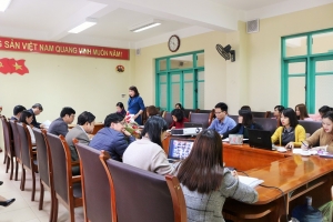 Khoa Luật và Quản lý xã hội, Trường Đại học Khoa học tổ chức hội nghị tổng kết công tác năm 2017 và triển khai nhiệm vụ năm 2018