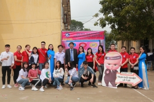 Sôi động ngày hội hướng nghiệp - tư vấn tuyển sinh 2018 THPT Hiệp Hòa 3, Hiệp Hòa, Bắc Giang