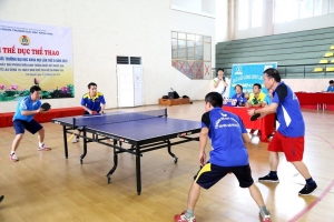 Giải Thể dục thể thao CBVC trường ĐHKH lần thứ 11 năm 2018