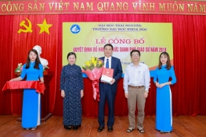 Lễ công bố Quyết định bổ nhiệm chức danh Phó giáo sư năm 2018