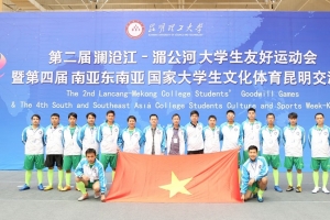 Đoàn cán bộ trường Đại học Khoa học tham gia “Tuần văn hóa và thể thao giữa các trường Đại học Nam và Đông Nam Á lần thứ 4”