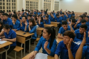 Khoa Tài nguyên và Môi trường Trường Đại học Khoa học tổ chức thành công Đại hội Liên chi đoàn  Nhiệm kỳ 2018 - 2019