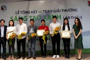 Sinh viên khoa tài nguyên môi trường đạt giải ba cuộc thi 