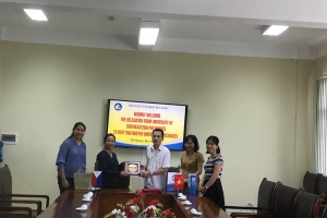 Đoàn công tác Trường Đại học Đông Nam Philippines thăm và làm việc tại Trường Đại học Khoa học – Đại học Thái Nguyên