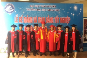 Thành tích học tập xuất sắc của Lưu học sinh Lào, Trung Quốc tại Trường Đại học Khoa học - ĐHTN