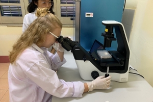 Những trải nghiệm đầu tiên đầy thú vị của Thực tập sinh Sylwia Barbara Groborz tại Trường Đại học Khoa học – ĐHTN