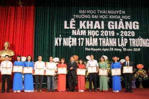 Trường ĐH Khoa học - ĐH Thái Nguyên khai giảng năm học mới