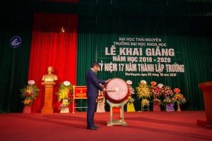 Trường Đại học Khoa học Thái Nguyên tổ chức Lễ khai giảng năm học 2019- 2020 và Kỷ niệm 17 năm ngày thành lập Trường