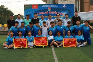 Lễ bế mạc Giải Bóng đá truyền thống Trường Đại học Khoa học năm 2019