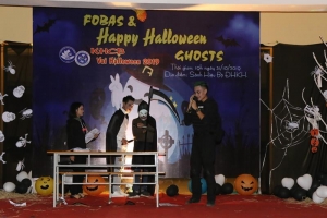 Đêm hội Halloween tại Trường Đại học Khoa học