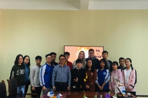 Chia tay các thực tập sinh từ Đại học Khoa học và công nghệ WROCLAW (Ba Lan) và Đại học Belgrad (Serbia)