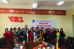 Cơ quan trao đổi hàn lâm Đức (DAAD) và 02 Trường Đại học của CHLB Đức thăm và làm việc tại Trường Đại học Khoa học – Đại học Thái Nguyên