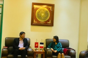 PGS.TS. Nguyễn Phương Ngọc – Viện trưởng Viện nghiên cứu Châu Á (IrASIA) đến thăm và làm việc tại Trường Đại học Khoa học