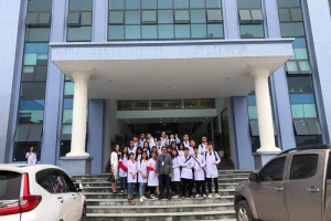 Thực tế tại các cơ sở y tế của sinh viên K17 Khoa Công nghệ Sinh học - chương trình Xét nghiệm Y - sinh