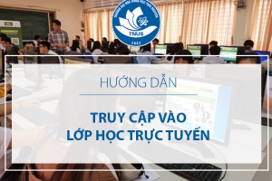 Hướng dẫn truy cập vào lớp học trực tuyến Google Meet cho sinh viên TNUS