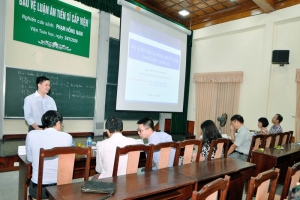 Nghiên cứu sinh Phạm Hồng Nam bảo vệ thành công luận án tiến sĩ Chuyên ngành Đại số và Lý thuyết số