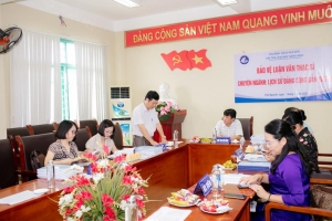 Lễ bảo vệ luận văn Thạc sĩ Lịch sử Đảng cộng sản Việt Nam