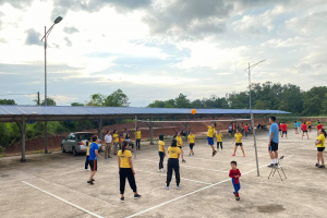 Sôi nổi Giải bóng chuyền hơi Trường Đại học Khoa học năm 2020