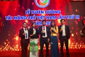 Đại diện tuổi trẻ Trường Đại học Khoa học tham dự Đại hội Tài năng trẻ Việt Nam lần thứ III năm 2020