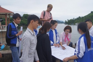 Sinh viên khoa Tài nguyên và Môi trường - học qua trải nghiệm, thực tế