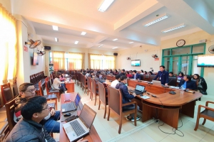 Trường Đại học Khoa học triển khai  tập huấn xây dựng bài giảng E-learning