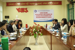 Tiếp đón và làm việc với Văn phòng Kinh tế và Văn hóa Đài Bắc tại Việt Nam