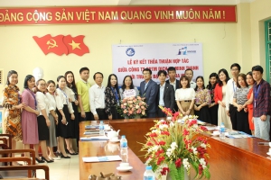 Lễ ký kết thỏa thuận hợp tác giữa Trường Đại học Khoa học và Công ty CPTM và Dịch vụ Minh Thanh