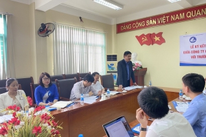 Lễ ký kết thoả thuận hợp tác giữa Trường Cao đẳng Luật Miền bắc với Trường Đại học Khoa học