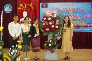Trường Đại học Khoa học tổ chức Chương trình chào mừng Tết cổ truyền Bunpimay nước CHDCND Lào năm 2021