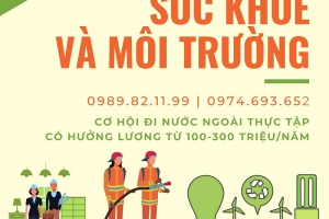 An toàn sức khỏe và môi trường - ngành học mới, cơ hội mới cho người học