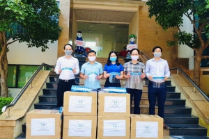 Tuổi trẻ Trường Đại học Khoa học hưởng ứng chương trình “Lan tỏa yêu thương, vững vàng tuyến đầu chống dịch”