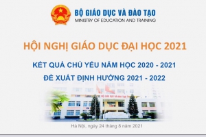 Trường Đại học Khoa học tham gia Hội nghị Giáo dục đại học năm 2021 do Bộ Giáo dục và Đào tạo tổ chức