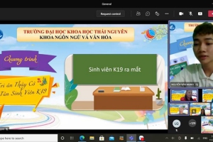 Khoa Ngôn ngữ và Văn hóa, Trường Đại học Khoa học tổ chức thành công chương trình: Chào Tân Sinh viên K19 và tri ân thầy cô nhân ngày Nhà giáo Việt Nam 20-11