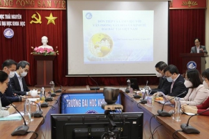 Tham tán Văn phòng Kinh tế & Văn hóa Đài Bắc tại Việt Nam thăm và làm việc tại Trường Đại học Khoa học