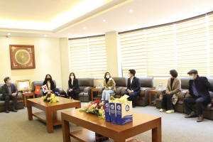 Trường Đại học Khoa học đón tiếp và làm việc với Trường Đại học Phenikaa