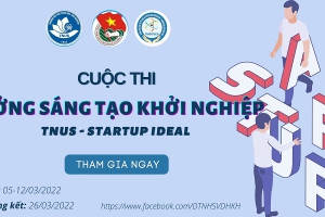 Thông tin về cuộc thi: Ý tưởng sáng tạo khởi nghiệp - TNUS - Startup ideas năm học 2021-2022