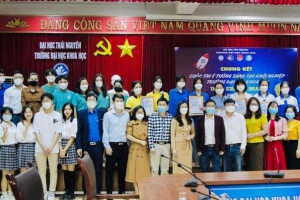 Ấn tượng chung kết cuộc thi: Ý tưởng sáng tạo khởi nghiệp Trường Đại học Khoa học (TNUS - Startup Ideas) năm học 2021-2022