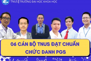06 Giảng viên Trường Đại học Khoa học đạt tiêu chuẩn chức danh Phó Giáo sư năm 2021