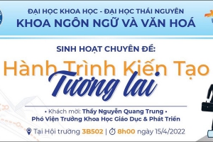 Khoa Ngôn ngữ và Văn hóa, Trường Đại học Khoa học Thái Nguyên tổ chức thành công buổi sinh hoạt chuyên đề “Hành trình kiến tạo tương lai”