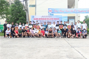 Giải bóng chuyền hơi sinh viên ký túc xá Trường Đại học Khoa học năm 2022