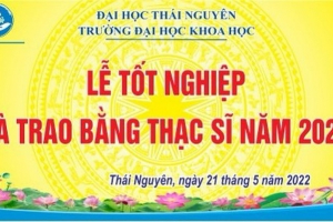 Trường Đại học Khoa học trao bằng cho 161 tân Thạc sĩ tốt nghiệp năm 2021