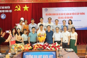 NCS. Đỗ Văn Kiên bảo vệ thành công luận án tiến sĩ cấp Trường